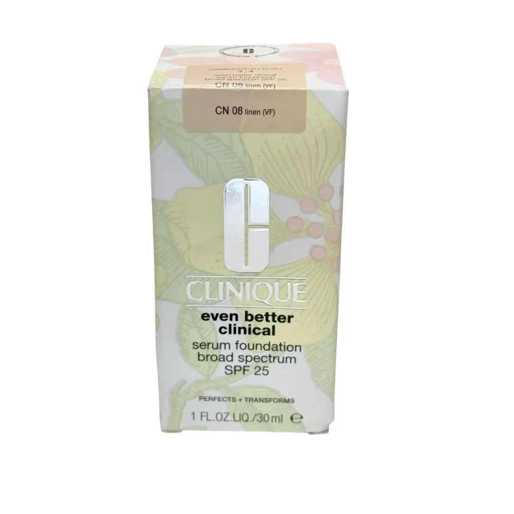 Clinique Even Better Clinical Serum Foundation SPF 25 CN 08 Linen (VF) 1 oz